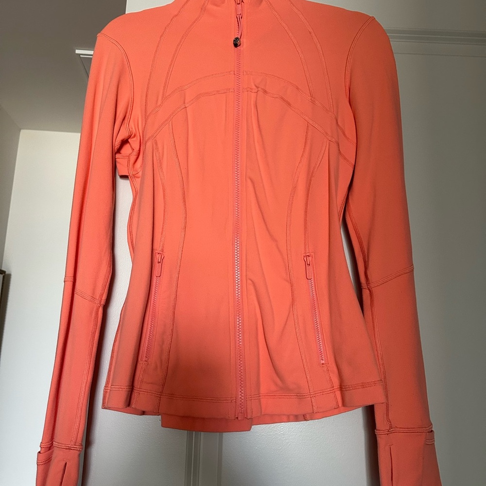 LULULEMON Define Jacket Luon Sunny Coral Size 6
